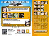 Naruto Arena: online Naruto Game Characters