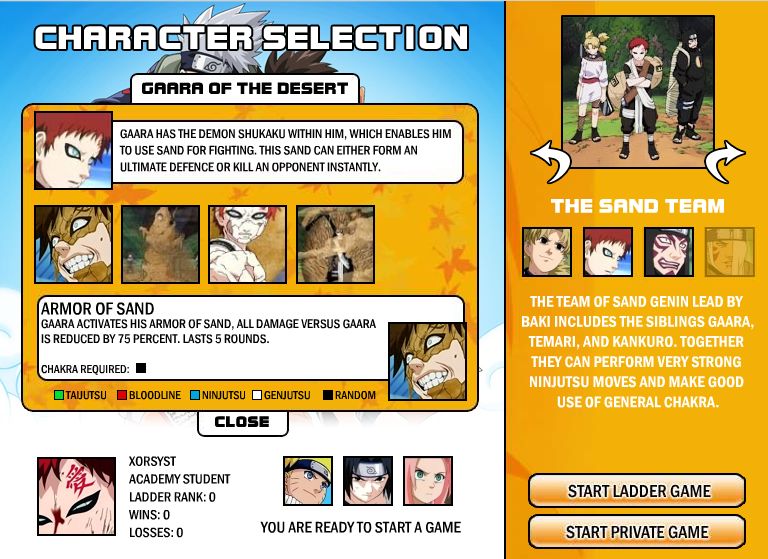Now if you have ever tried searching for Naruto online games, 
