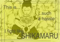 I am Shikamaru, Which Naruto character are you?