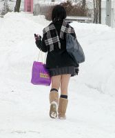 Japanese schoolgirl
