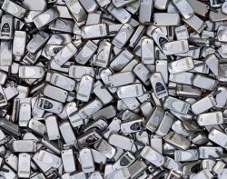 Recycled cell phones are being mined for thier precious metals