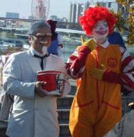 KFC and Mc Donalds Cosplay