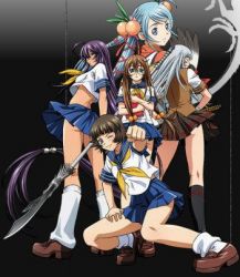 Ikkitousen Fanservice Anime and Ecchi