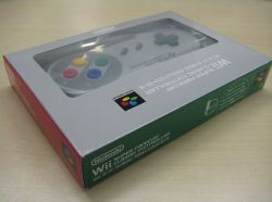 Super Famicom controller for the Wii