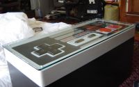 NES controller coffee table