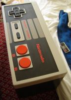 NES controller coffee table