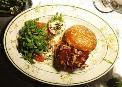 The Wallstreet Burger Shoppe $175 burger