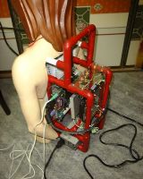 3D Anime Girl PC Case