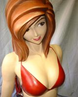 3D Anime Girl PC Case