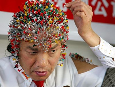 Dr. Sheng stunt for Beijing Olympics 2008