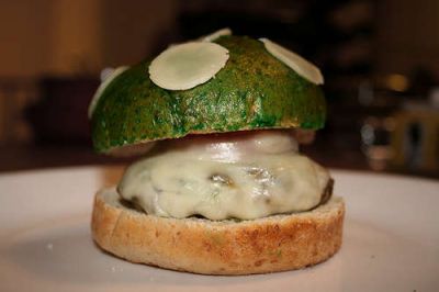 1up Mushroom Burger