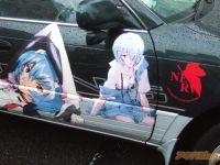 Rei Ayanami Car Akihabara