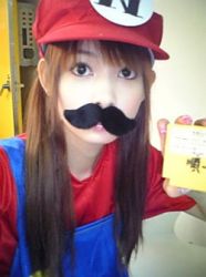Shoko Nakagawa is Mario