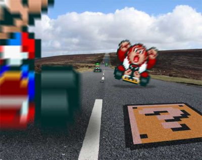 Retro NES: Mario Kart