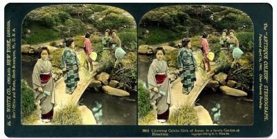 Stereoscopic Rural Japan
